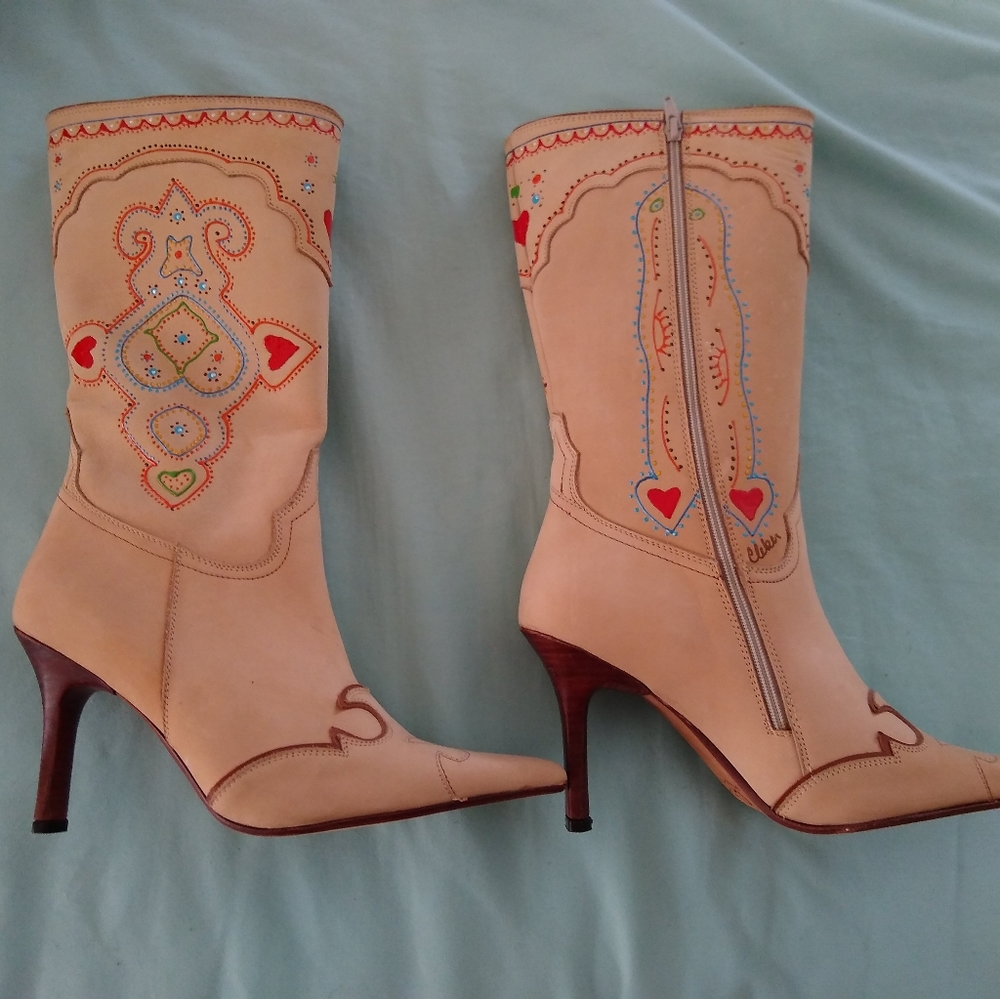 Lucchese Charlie 1 Horse Cowboy Boots, 7.5